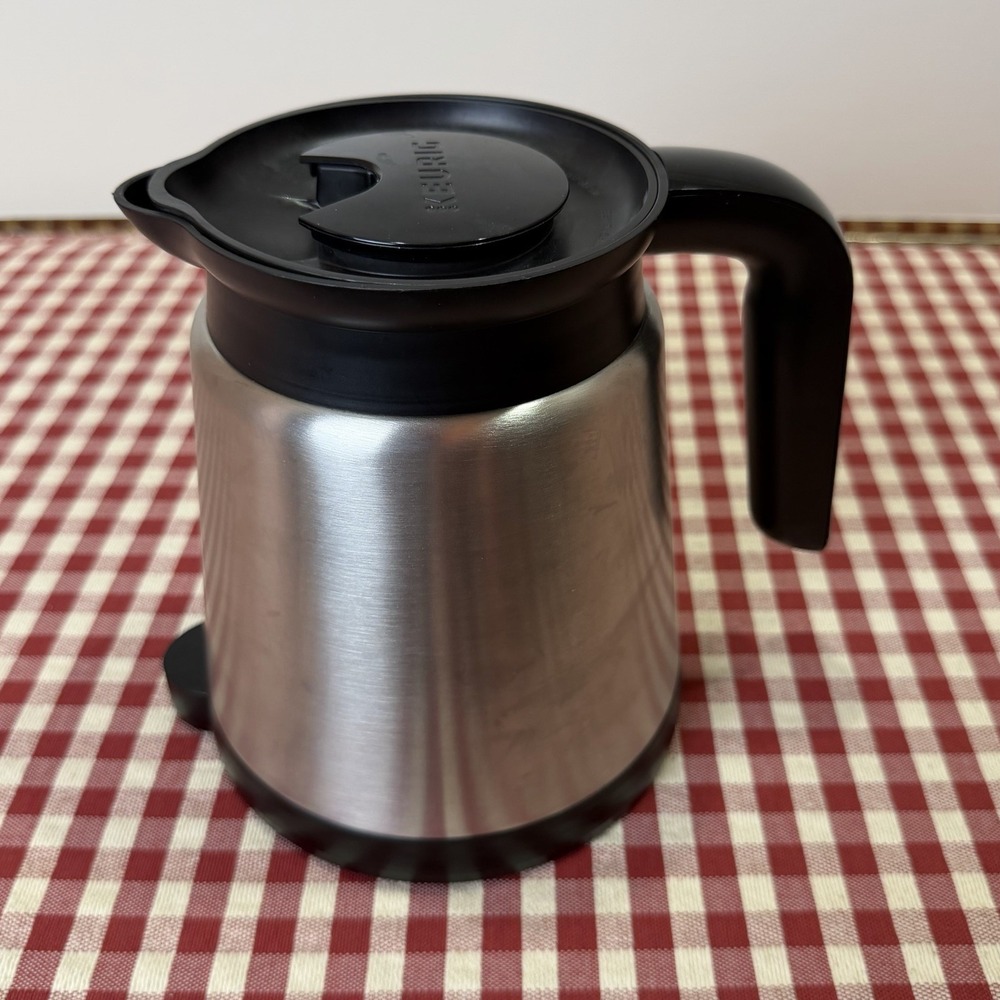Keurig Brushed Stainless Steel 32 Oz Thermal Coffee Pot Carafe & Lid Replacement